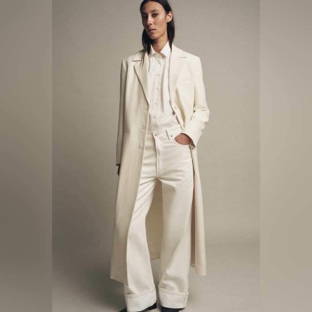 NWT Zara long frock coat - Picture 9 of 12